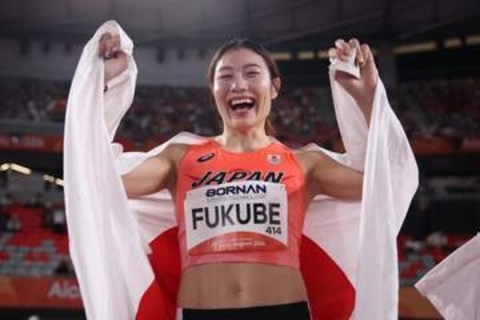 【陸上】「一番価値のある金メダル」100mハードル福部真子 44年ぶりアジアの頂点も「引退を考えていた」