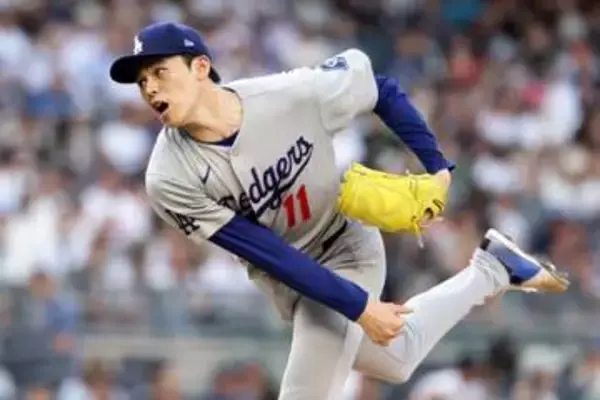 【ドジャース】後半戦、初戦は逆転勝ち　佐々木朗希が6回途中まで1失点、自責0の好投　終盤にマンシーの打った瞬間確信2ランでひっくり返す