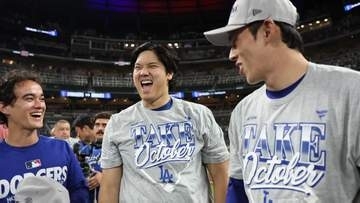 ドジャースがリーグ優勝決定シリーズ進出決める　大谷翔平4番・DHで四球から盗塁決めて得点もたらす　パヘスが決勝打