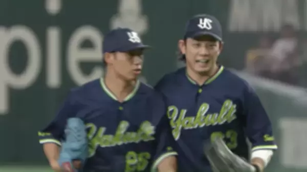 【ヤクルト】山野太一がピンチで好投　2死満塁を無失点で切り抜け安どの表情