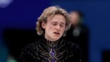 マリニンは8位でぼう然　フリーは転倒が続き会場は“悲鳴”　鍵山優真が銀&佐藤駿が銅メダル【フィギュア】