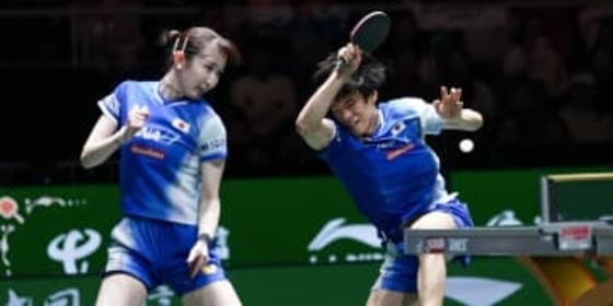 【卓球】混合団体W杯・第3戦　戸上隼輔＆早田ひなペアがスウェーデンペアを撃破　日本が3ゲームリードで女子シングルス伊藤美誠へ