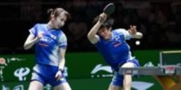 【卓球】混合団体W杯・第3戦　戸上隼輔＆早田ひなペアがスウェーデンペアを撃破　日本が3ゲームリードで女子シングルス伊藤美誠へ