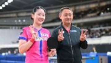 【卓球】初優勝狙う張本美和　誕生日の父親へ「あすはもっといいプレゼントをしたい」　3年連続の準決勝進出