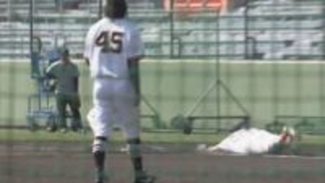 「1年勝負」巨人育成の知念大成　ライブBPで執念のヘッドスライディング