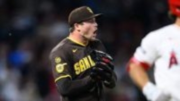 パドレスの守護神ミラーが10試合無失点で7セーブ目　2つの三振奪い驚異の「奪三振率21.77」