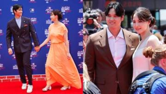 大谷翔平が球宴同行なし　毎年恒例の真美子さんとのレッドカーペットもおあずけ　昨年はピーチカラーのドレスで華やかに
