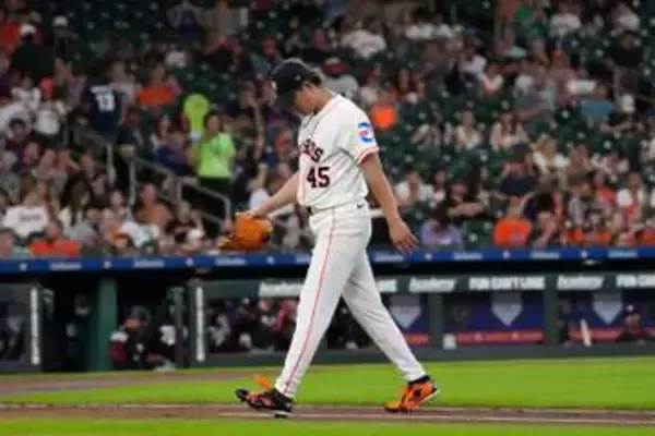 【MLB】好不調はっきり…2連勝で臨んだアストロズ・今井達也　ツインズ戦1回1/3、5失点で降板　2被弾5四球と制球に苦戦