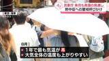 「来月も高温の見通し…熱中症への警戒呼びかけ　気象庁」の画像1