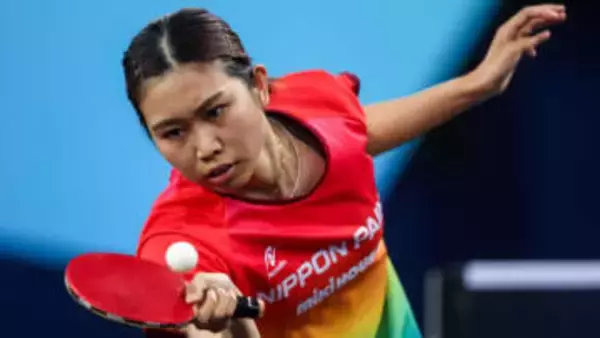 【卓球】佐藤瞳が世界4位をストレートで撃破　9連続得点から10連続失点も接戦制す〈WTTスターコンテンダー 〉