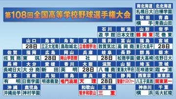 【高校野球】大阪・愛知・宮城ら28日は残り6校が決定　ここまで43校が“甲子園の切符”