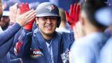 「岡本和真が5月に入って5戦5発とホームラン量産体制へ　初回にメジャー全体10位タイの先制10号」の画像1