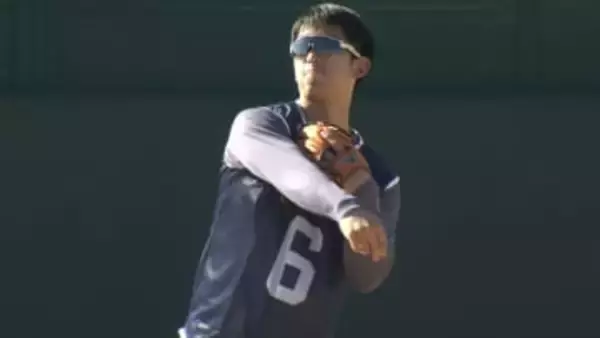 【ヤクルト】ドラ1・松下歩叶「楽しくプレーできた」　新人合同自主トレのテーマは「離脱しない体作り」