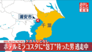 【速報】パーティー会場に“包丁男”　東京ディズニーシーのホテルミラコスタ