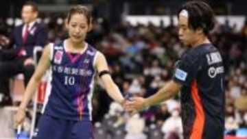 【バドミントン】松山奈未・緑川大輝が2回戦敗戦　同ランクのフランスペアに流れを奪われ17連続ポイント許す