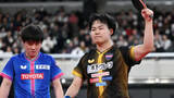 「【卓球】張本智和「今までの敗戦とはちょっとひと味違う」　2年連続で松島輝空に敗れる「彼にリベンジできるように」」の画像1