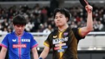 【卓球】張本智和「今までの敗戦とはちょっとひと味違う」　2年連続で松島輝空に敗れる「彼にリベンジできるように」
