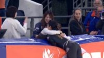 全力尽くした髙木美帆のラストレース!!　総合3位、1500mは五輪金より速いタイム記録　姉・菜那さんとも熱い抱擁し、ファンには笑顔で「Good bye」
