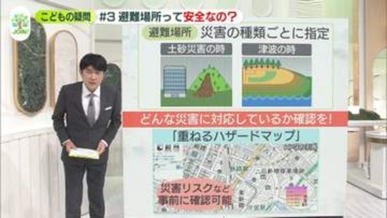 「避難場所って安全なの？」こどもの疑問【こどもウイーク×あす大災害、だとしたら？】