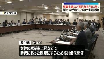 専業主婦など国民年金「第3号」厚労省が縮小に向け検討開始
