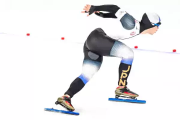 【スピードスケート】北京500m銅の森重航　試合会場でタイムトライアル参加　感触「氷が柔目で滑りづらい」としつつもアジャスト誓い狙う“金”