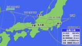 「【11日の天気】台風15号　今夜関東に上陸へ　お盆の首都圏を直撃」の画像1