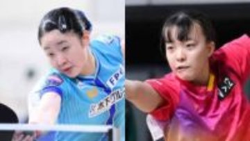 【卓球】ジュニア決勝カード決定　張本美和は4連覇に王手　小塩悠菜は快進撃の12歳を破る