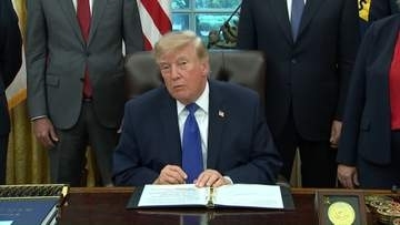 アメリカとイラン、仲介国と協議　トランプ大統領「制裁緩和」報道は否定