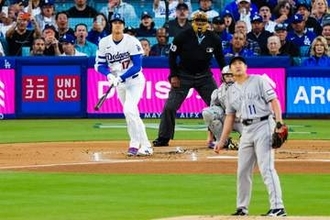 大谷翔平　菅野智之の初球を早々に見逃しを決めたワケ　先頭打者弾に「いいスイングだった」　打撃の状態に手応え