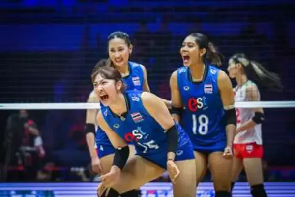 【バレー女子】タイが日本を下して五輪切符に王手　SVリーグで活躍する選手も躍動　＜アジア選手権＞