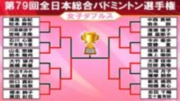 【バドミントン】志田＆五十嵐ペアが勝利　“フクマツ”ペアが棄権により櫻本＆廣田ペアが決勝へ　元ペアが王者をかけ戦う
