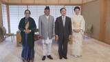 「天皇皇后両陛下がネパール大統領夫妻と懇談　陛下は1987年現地で撮影した“水問題への取り組み”原点の写真も見せる」の画像1
