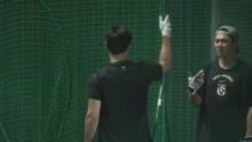 【きょうの1シーン】坂本勇人と松本剛の打撃談議　10分以上話し込む場面も