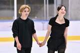 「【フィギュア】宇野昌磨&本田真凜カップルが初の公開練習「まりんも乗ってて安心できる土台になれたら」宇野は支えるために3キロ増」の画像1
