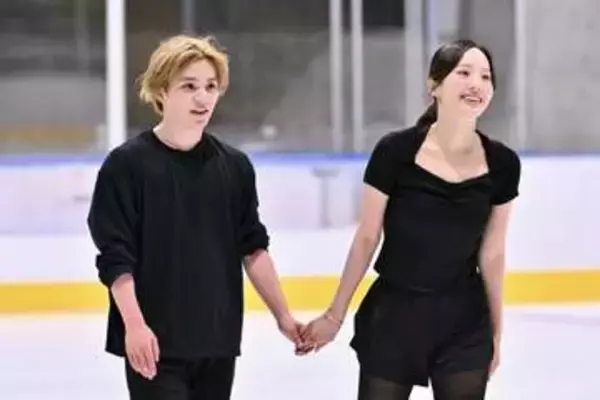【フィギュア】宇野昌磨&本田真凜カップルが初の公開練習「まりんも乗ってて安心できる土台になれたら」宇野は支えるために3キロ増
