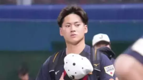 侍ジャパンに追加招集の金丸夢斗は「緊張感があってとても楽しかった」　初日から頼もしい言葉　WBC球にも適応見せる