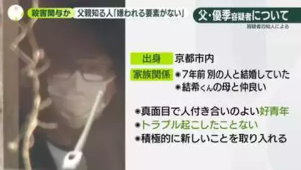 捜索“張り紙”母親と作成か…逮捕の父親どんな人物？　知人「嫌われる要素ない」　京都男児遺棄事件