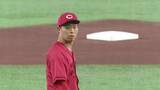 「【広島】玉村昇悟が登録抹消　今季初先発は不運な当たりが続きピンチを迎えるも5回1失点」の画像1