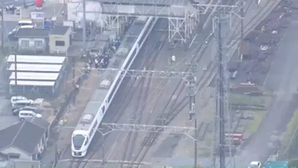 【速報】東武日光線の新鹿沼駅で特急列車にはねられる　作業員4人が死亡　栃木・鹿沼市
