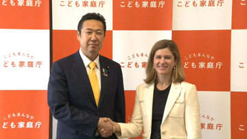 自殺を減らすために…黄川田こども政策担当大臣とGoogleの副社長が意見交換