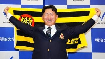 「早い段階でゴールデングラブ賞を狙えるように」阪神・ドラ1指名の榊原七斗が決意語る　大学日本代表では日米大学野球全勝優勝に貢献