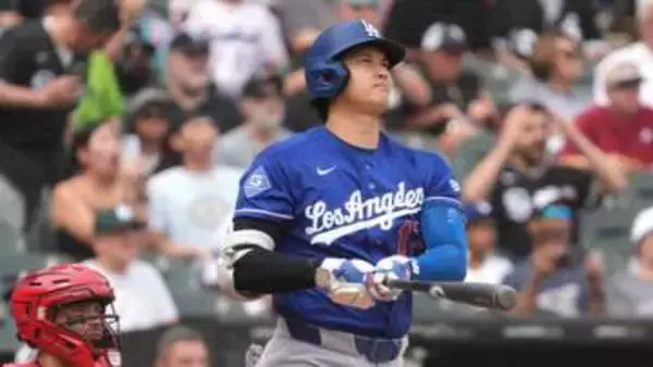 大谷翔平「不安なくいける」　“左膝の炎症”は心配なし　痛めた原因に言及　2日ぶり出場で先頭打者弾＆3四球で4出塁