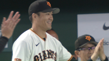【巨人】オリックスとの接戦制す　則本昂大が6回途中2失点で移籍後7戦目の初勝利