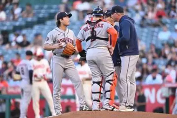 【MLB】今井達也が1回持たず33球で降板　先頭から2者連続四球のあとボーク…　その後も修正できず4つめの四球出しベンチ早々に動く