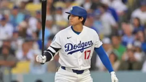 大谷翔平が勝ち越しタイムリー　サイ・ヤング賞左腕から一二塁間突破のヒット　2戦連続安打に