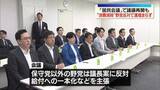 「国民会議で消費減税の議論再開　野党の多くが反対…溝埋まらず」の画像1