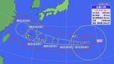 「「台風13号」非常に強い勢力であす小笠原へ最接近　本州付近も台風のうねりに十分注意を」の画像1