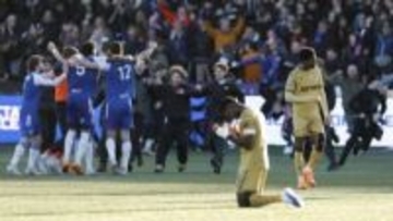 “史上最大の番狂わせ”に地元衝撃「勝利は熱狂を呼んだ」　鎌田欠場の前回王者が6部クラブに敗戦　英BBCも「最大の驚きだ」