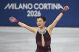 「坂本花織は涙の銀メダルで有終の美　初出場17歳の中井亜美が銅メダル　アリサ・リウが優勝　千葉百音が4位【フィギュア】」の画像1