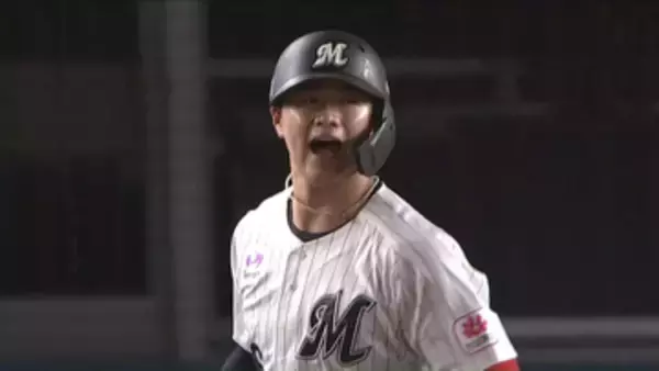 【ロッテ】西川史礁がリーグトップタイ155安打目で球場大歓声「開き直っていきました」オリックス西川龍馬に並ぶ　“Ｗ西川”による最多安打争い